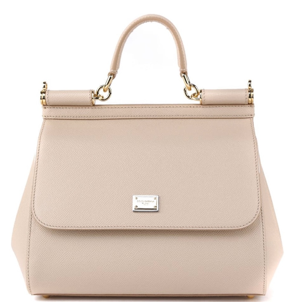 Dolce & Gabbana miss sicily bag medium nude